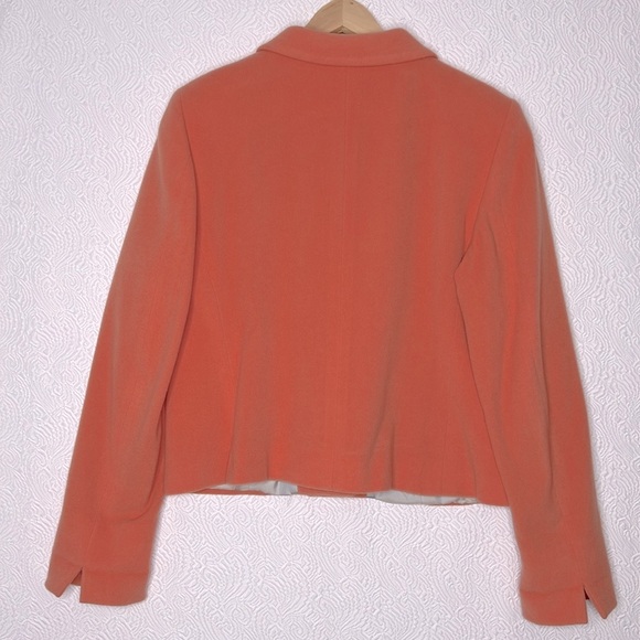 VTG Ann Freedburg Wool/Cashmere Blend Taylor Blazer/Jacket Jackie Fit Size 10 - Picture 2 of 7